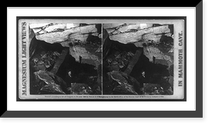 Antique Photo Print - Mammoth Cave, Edmondson Co., Ky.: Scotchman's Trap