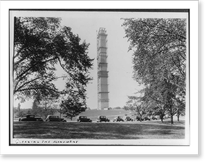 Vintage Building Photo - Washington Monument - Washington, 1934