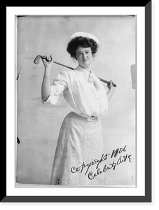 Golf girl Classic, Antique Poster