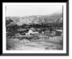 Eaton's ranch, Wolf, Wyoming, Antique Poster