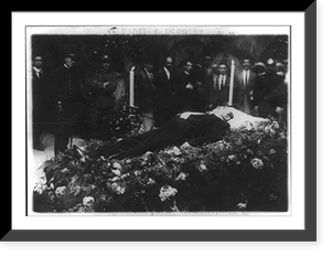 Enrico Caruso, 1873-1921, funeral at Church San Francisco de Paulo in Naples - 2, Historic Print