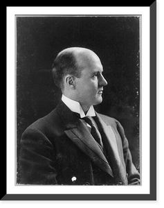 Charles McCallon Alexander, 1867-1920, half-length portrait, facing right, Antique Wall Art