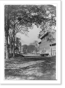 Vintage Building Photo - Views of Maine: Church Street