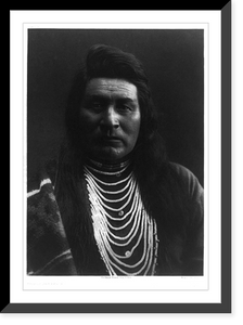 Historic Framed Print, Typical Nez Perce,  17-7/8" x 21-7/8"