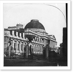 Vintage Building Photo - Washington DC - The Capitol in, 1851