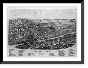 Fort Plain, N.Y., and Nelliston, Vintage Print