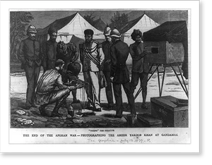 Antique Military - The end of the Afghan War - Antique Wall Decor Print