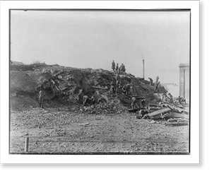 Historic Maritime - Battleships - U.S. Naval prison, 1915