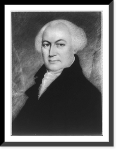 Historic Framed Print, [Gouverneur Morris, 1752-1816, head and shoulders portrait, facing left],  17-7/8" x 21-7/8"