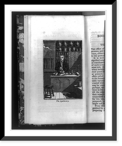 The apothecary, Antique Print
