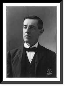 Historic Framed Print, Woodrow Wilson - 7,  17-7/8" x 21-7/8"