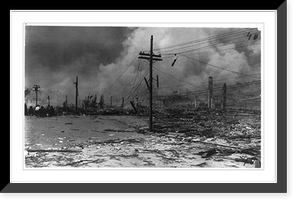 Ruins of earthquake and fire, San Francisco, Calif. 1906 Classic, Historic Reproduction