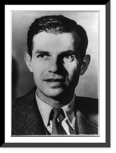 Historic Framed Print, Alger Hiss,  17-7/8" x 21-7/8"