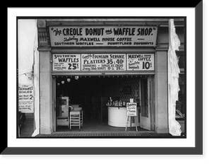 The Creole Donut and Waffle SHop, 928 Boardwalk, Ocean City, N.J, Antique Poster