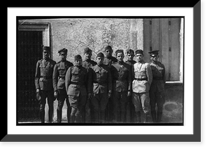 Group of Harvard boys leaving Ambulance Section 2, Italy, Historic Reproduction