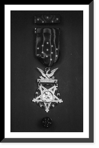 Historic Framed Print, [Congressional Medal of Honor],  17-7/8" x 21-7/8"