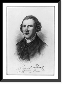 Samuel Chase, 1741-1811, head and shoulders, facing left, Vintage Wall Art