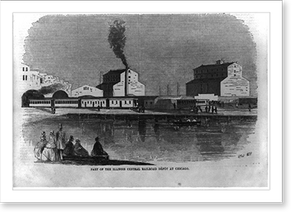 Historic Railroad - Chicago - Part of the Illinois Central Railroad