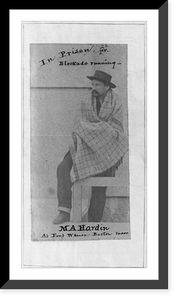 Historic Portrait - Boston, Massachusetts - M.A. Hardin, full lgth