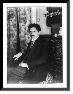 Ali Kuli Khan, three-quarters length, seated, facing left, Historic Reproduction