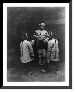 Chinese in Chinatown, San Francisco, Historic Print