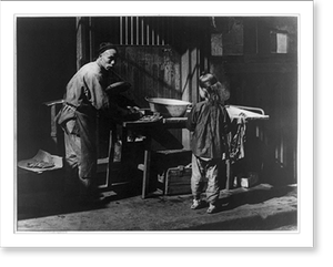 Historic Photo Print - San Francisco - Chinese in Chinatown (1)