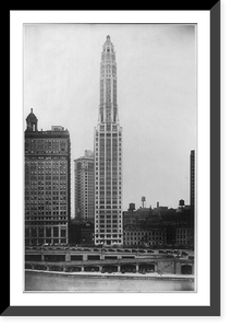 Historic Framed Print, Mather Building, Chicago, Ill.,  17-7/8" x 21-7/8"