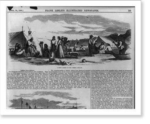 Historic Photo Print - Umpqua Indians of Oregon Territory