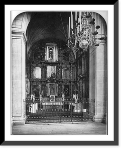 Historic Framed Print, Catedral, Mexico City, Mexico: Capila de San Pedro,  17-7/8" x 21-7/8"