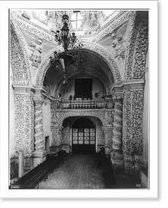 Antique Architecture - Interior, Iglesia de la Soledad, Puebla, Mexico
