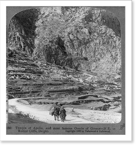 Historic Photo Print - Temple of Apolo - Antique Wall Decor Print