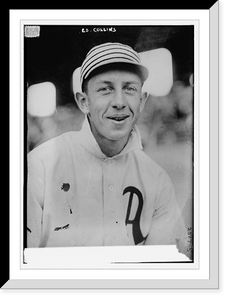 Historic Framed Print, Eddie Collins, Philadelphia AL (baseball),  17-7/8" x 21-7/8"