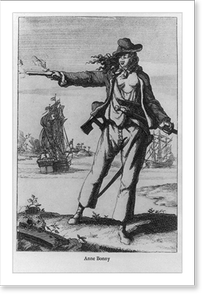 Vintage Photo Print - Anne Bonny - Vintage Wall Art Gift