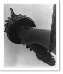 Vintage Photo Print - Statue of Liberty - The: Hand and torch