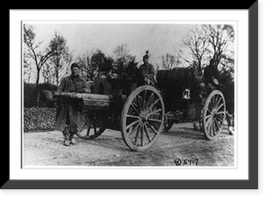The first American gun fired in France for cause of humanity Classic, Historic Reproduction