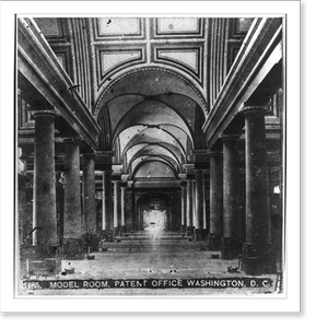Historic Photo Print - Washington, DC - Model Room, Patent Office