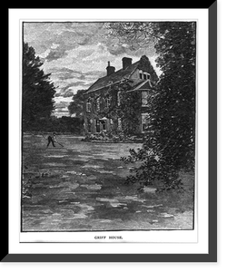 Antique Architecture - Warwickshire County, England: Griff House