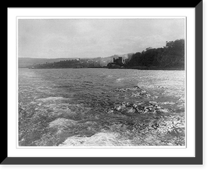 Lake Champlain, Port Henry from the North, Vintage Print