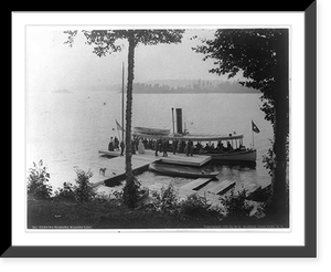 Under the hemlocks, Raquette Lake, Antique Wall Art