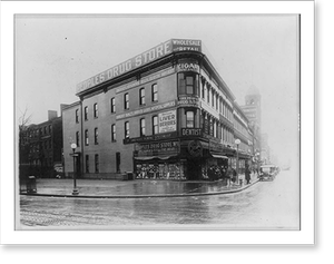 Vintage Americana Print - Washington, DC - People's Drug Store No