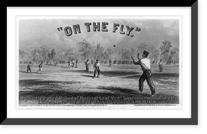 On the fly".The Major & Knapp Eng. Mfg. & Lith. Co., 71 Broadway, N.Y." Classic, Vintage Print
