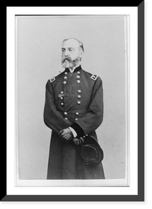 George Gordon Meade, Major General, United States Army, three-quarter length portrait, facing left.Henszey & Co, Vintage Print