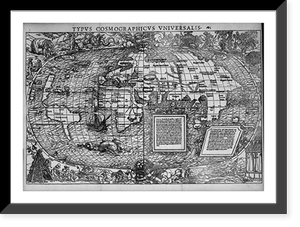 Typus Cosmographicus Universalis, Vintage Poster