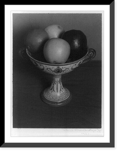 Historic Framed Print, [Compote with fruit],  17-7/8" x 21-7/8"