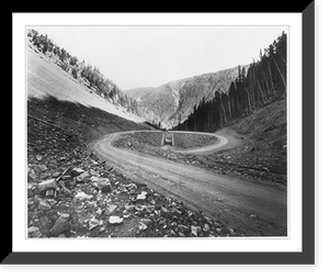 Historic Landscape - Yellowstone - National Park: Spiral Bridge