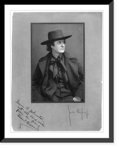 Historic Framed Print, [Elbert Hubbard, half-length portrait, facing right].Zaida Ben Yusuf.,  17-7/8" x 21-7/8"