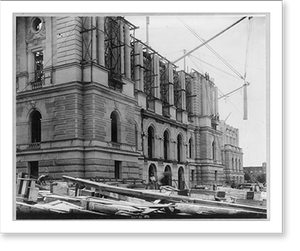 Historic Architecture - Library of Congress superstructure