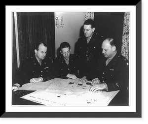 Black & White Photo - Col. Karl R. Bendetsen, Major Hugh T. Fullerton