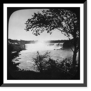 Historic Framed Print, [View of Niagara Falls] - 6,  17-7/8" x 21-7/8"