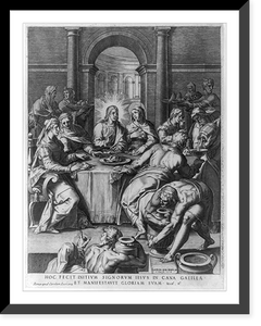 Historic Framed Print, [The Marriage at Cana],  17-7/8" x 21-7/8"